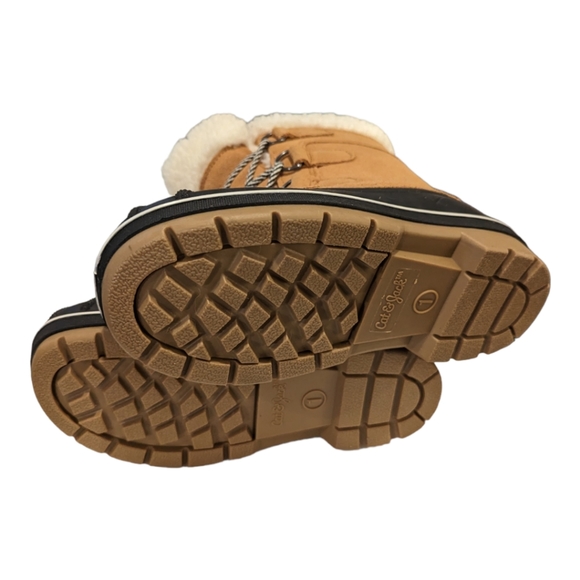 Kids' Kit Lace-Up Winter Boots - Cat & Jack. Size 1. - Picture 5 of 6